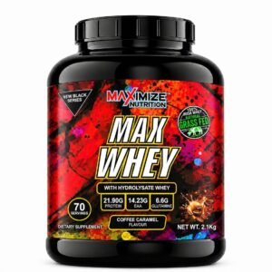 Maximize Nutrition Max Whey Protein Powder – Coffee Caramel